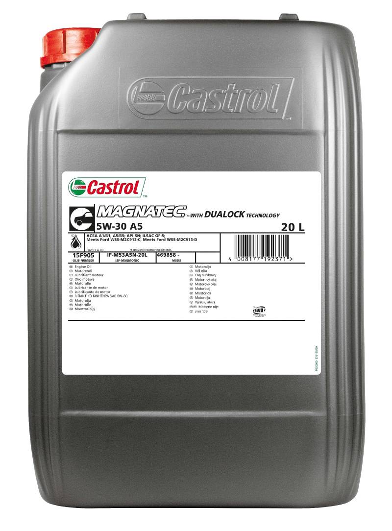 Castrol MAGNATEC 5W-30 A5 Motoröl, 20L von Castrol