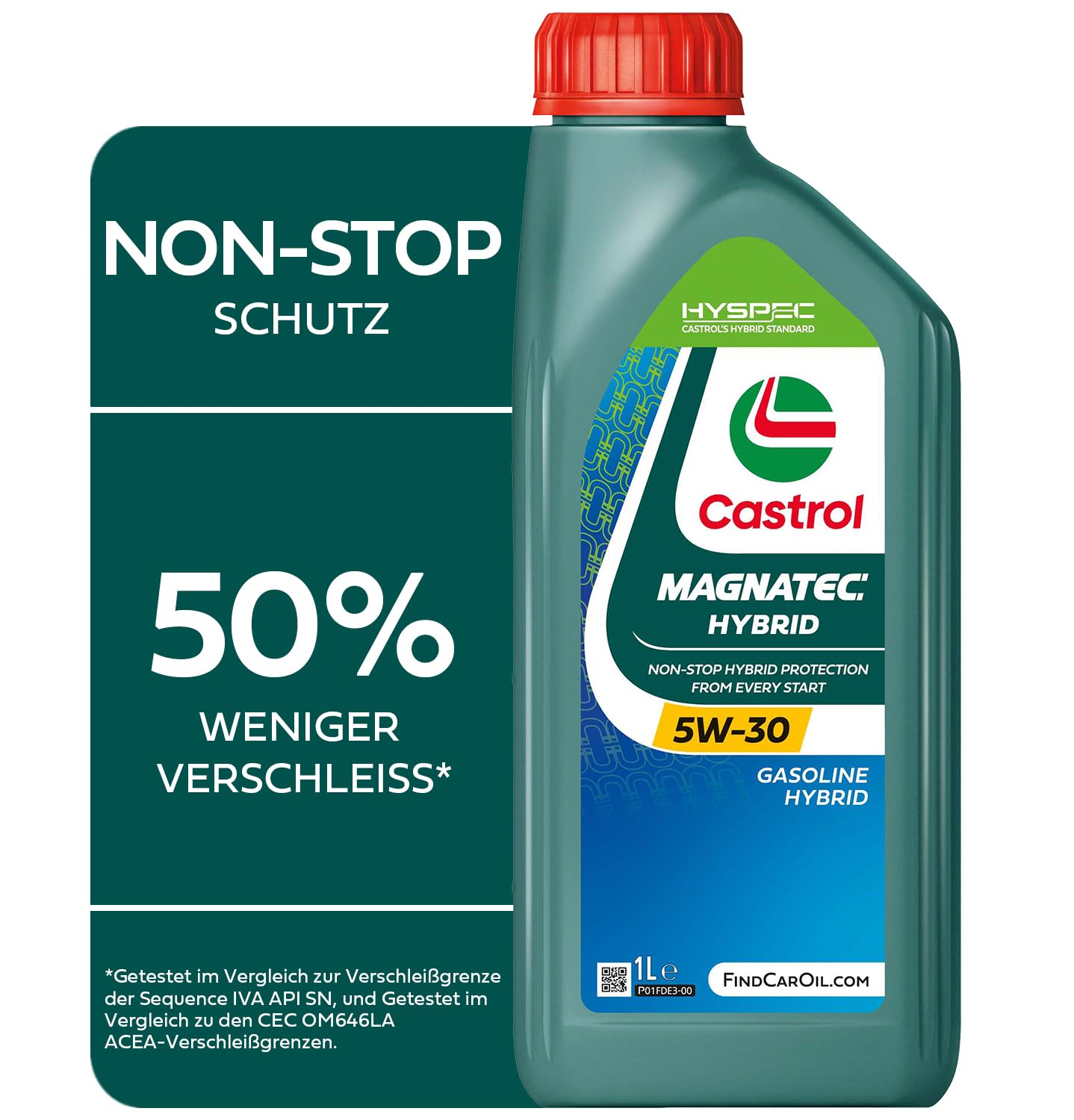 Castrol MAGNATEC Hybrid 5W-30 Motoröl, 1L von Castrol