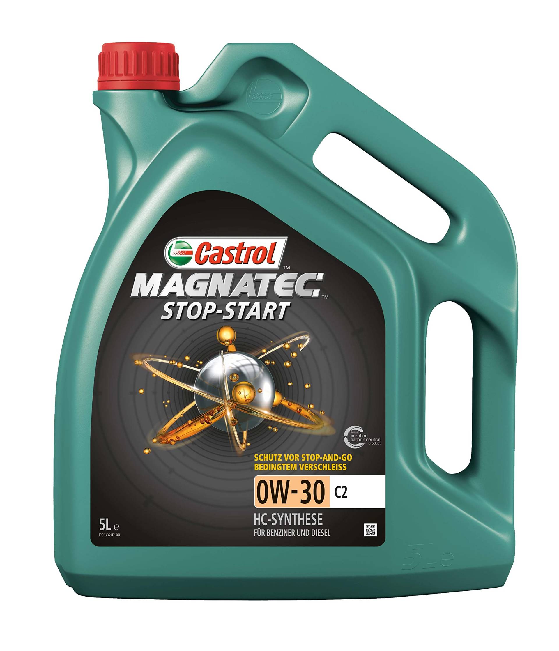 Castrol MAGNATEC Stop-Start 0W-30 C2, 5 Liter von Castrol