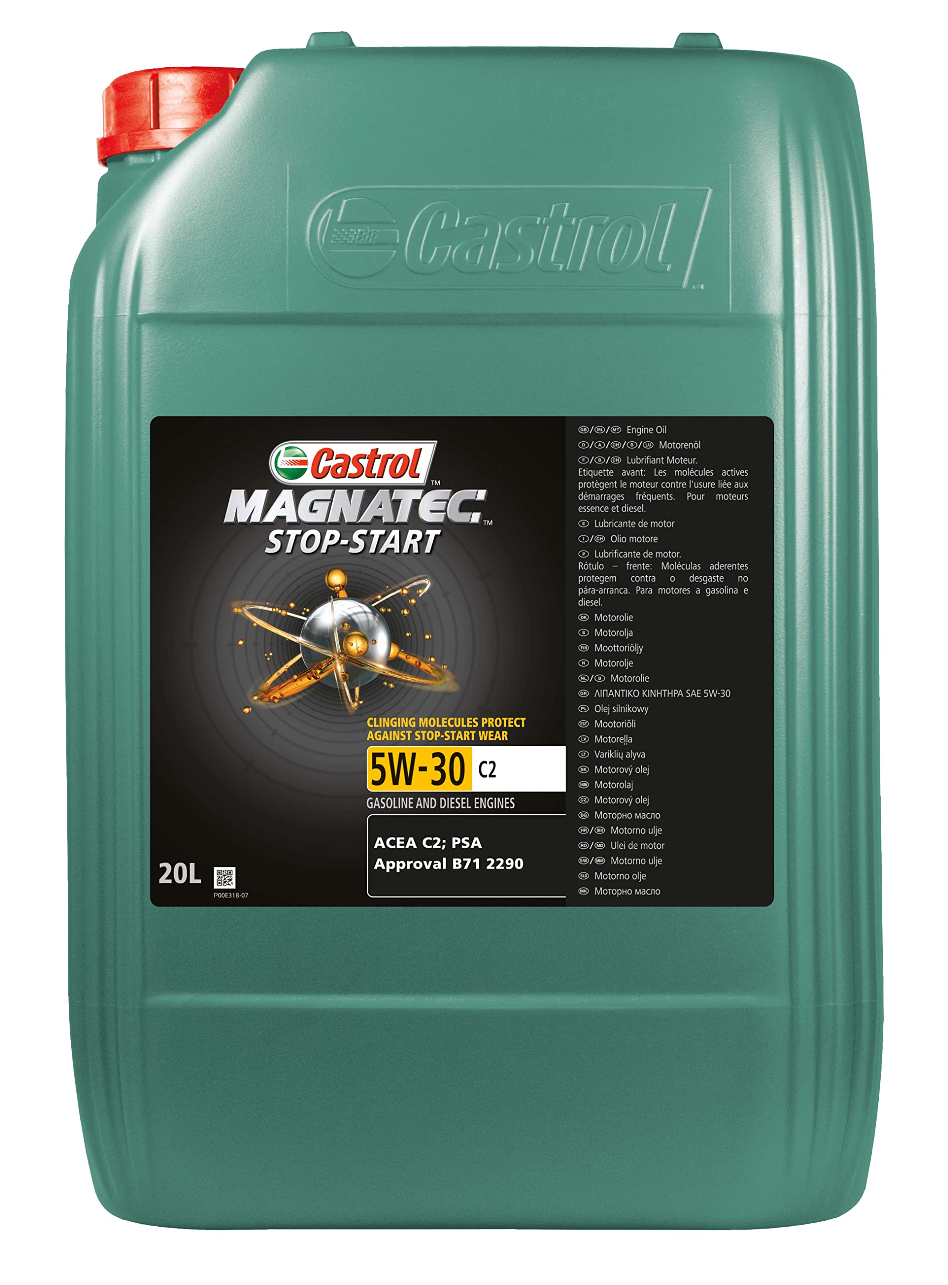 Castrol MAGNATEC Stop-Start 5W-30 C2, 20 Liter von Castrol