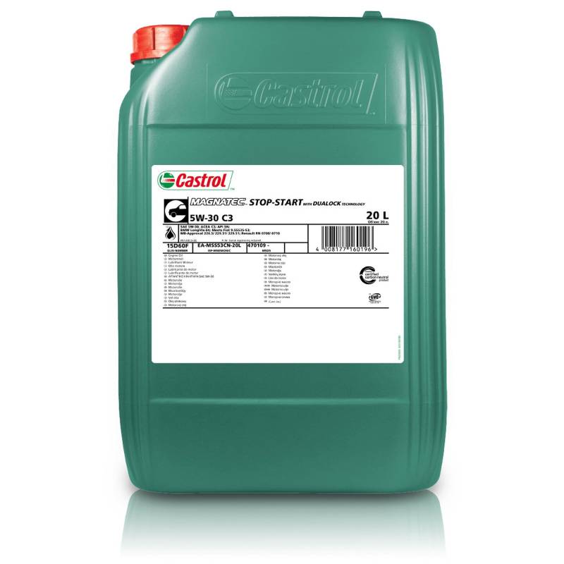 Castrol MAGNATEC Stop-Start 5W-30 C3, 20 Liter von Castrol