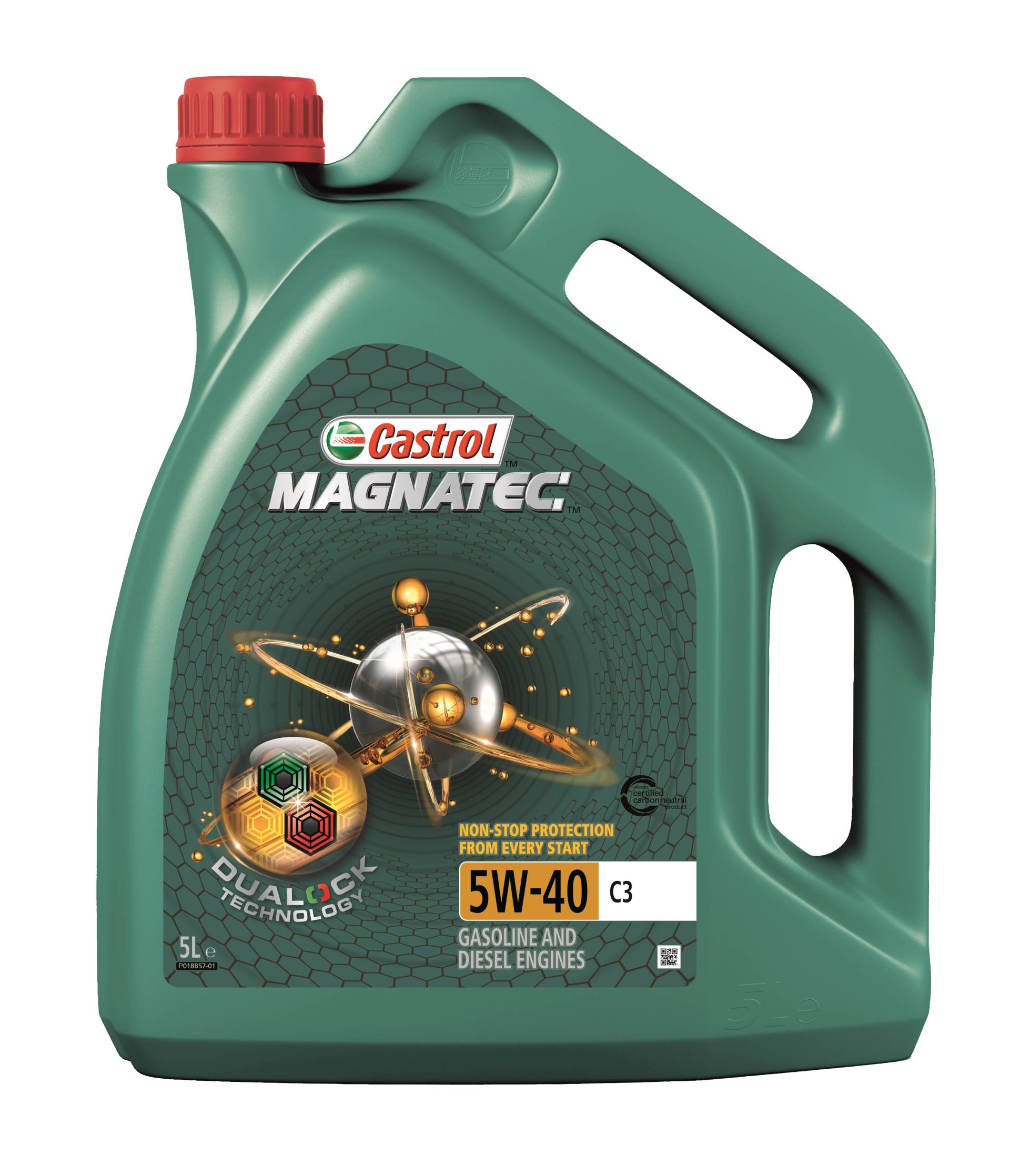 Castrol Magnatec 5W-40 C3 Motoröl, 5 l von Castrol