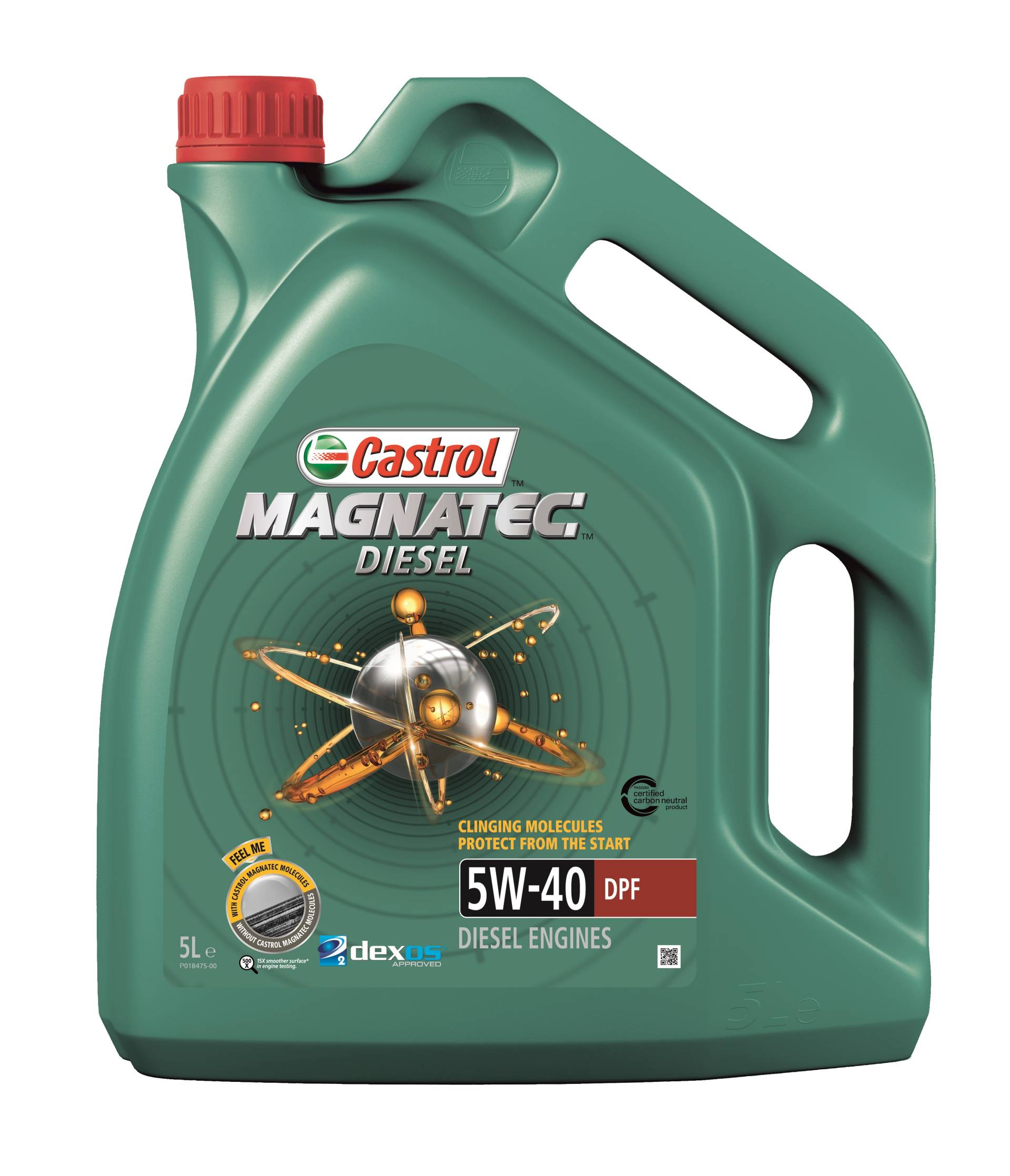 Castrol Magnatec Diesel 5W-40 DPF Motoröl, 5 Liter von Castrol