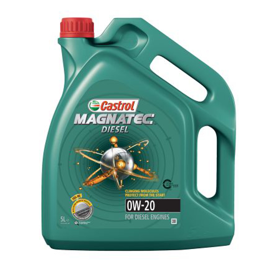 Castrol Magnatec Diesel Motoröl, 0W-20, 5 l von Castrol