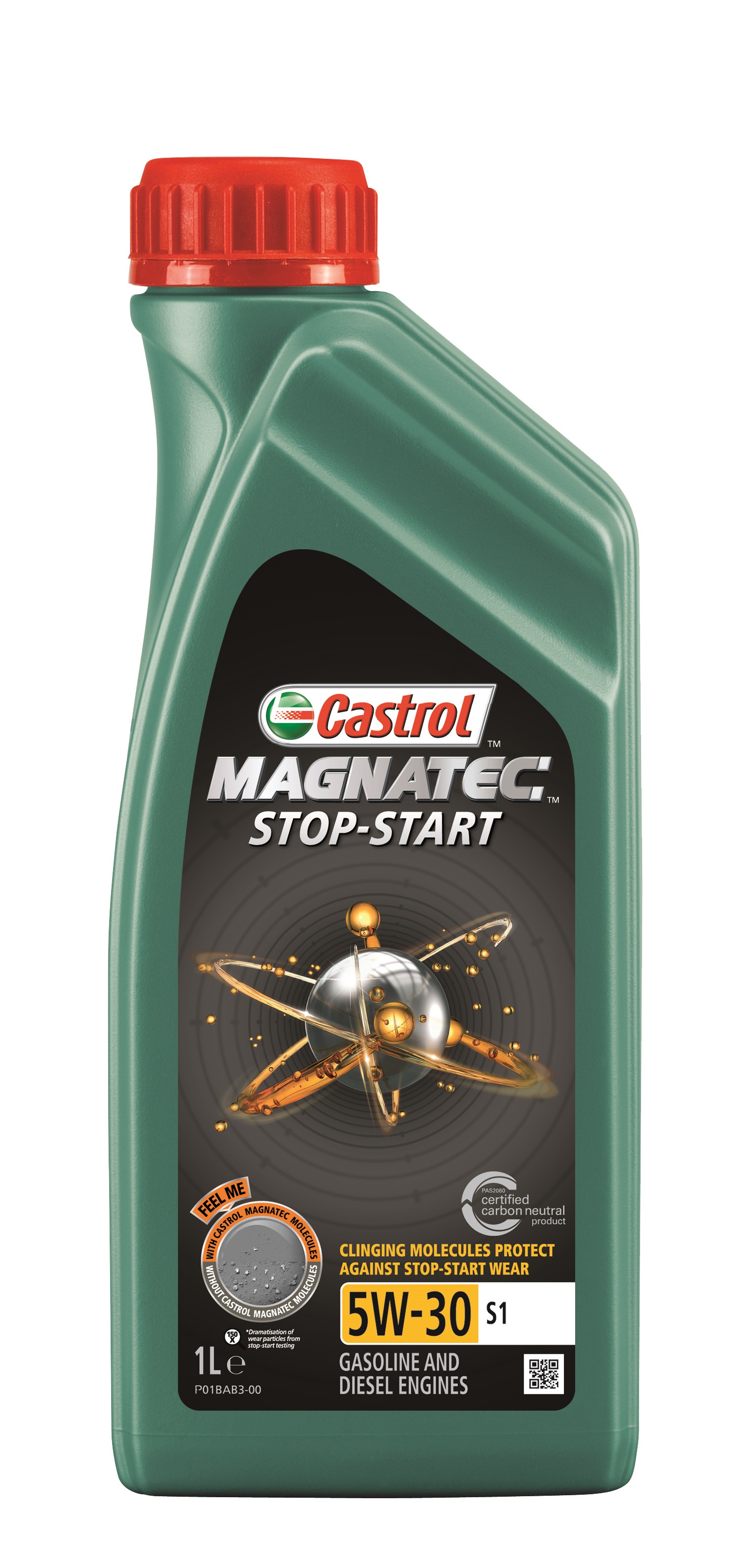 Castrol Magnatec Stop-Start 5W-30 S1 Motoröl, 1 Liter von Castrol