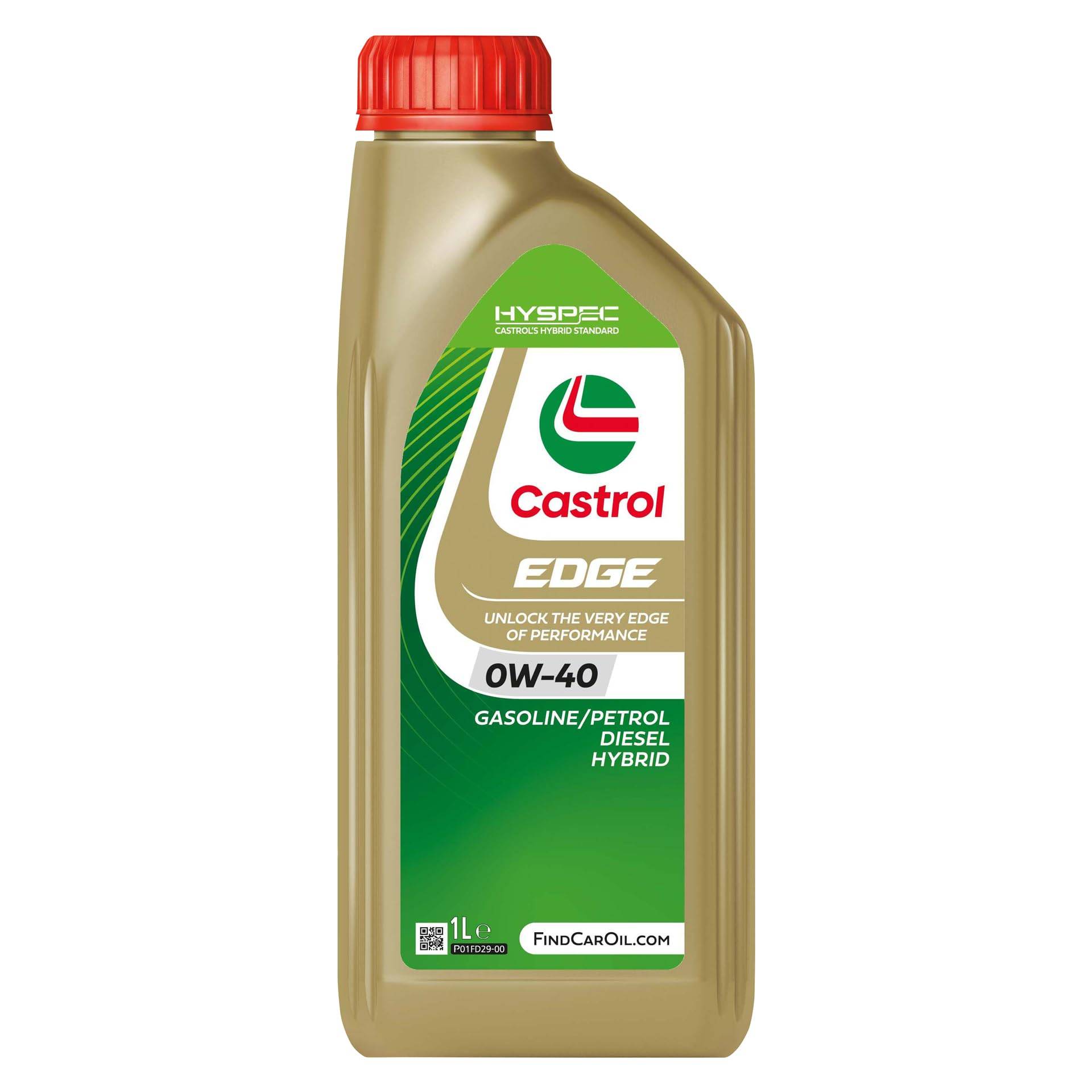 Castrol Motoröl Edge 0W-40 1-Liter von Castrol