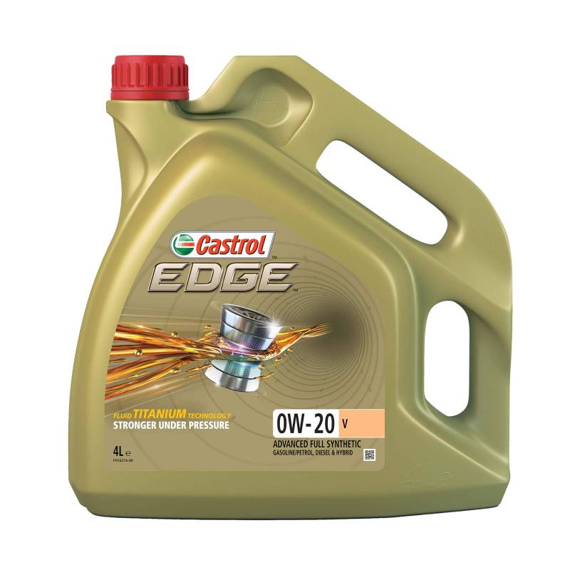 Castrol Motoröl Edge Titanium 0W-20 V Motorenöl Motor Oil Engine 15B78E 4L von Castrol