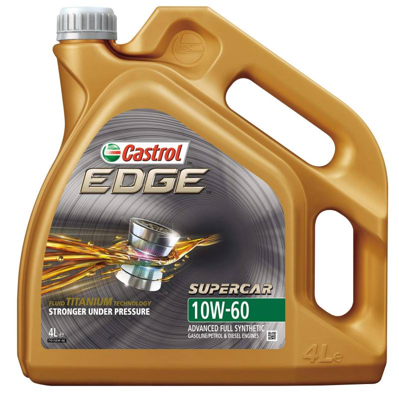 Castrol Motoröl Edge Titanium 10W-60 Motorenöl Motor Engine Oil 15A006 4L von Castrol