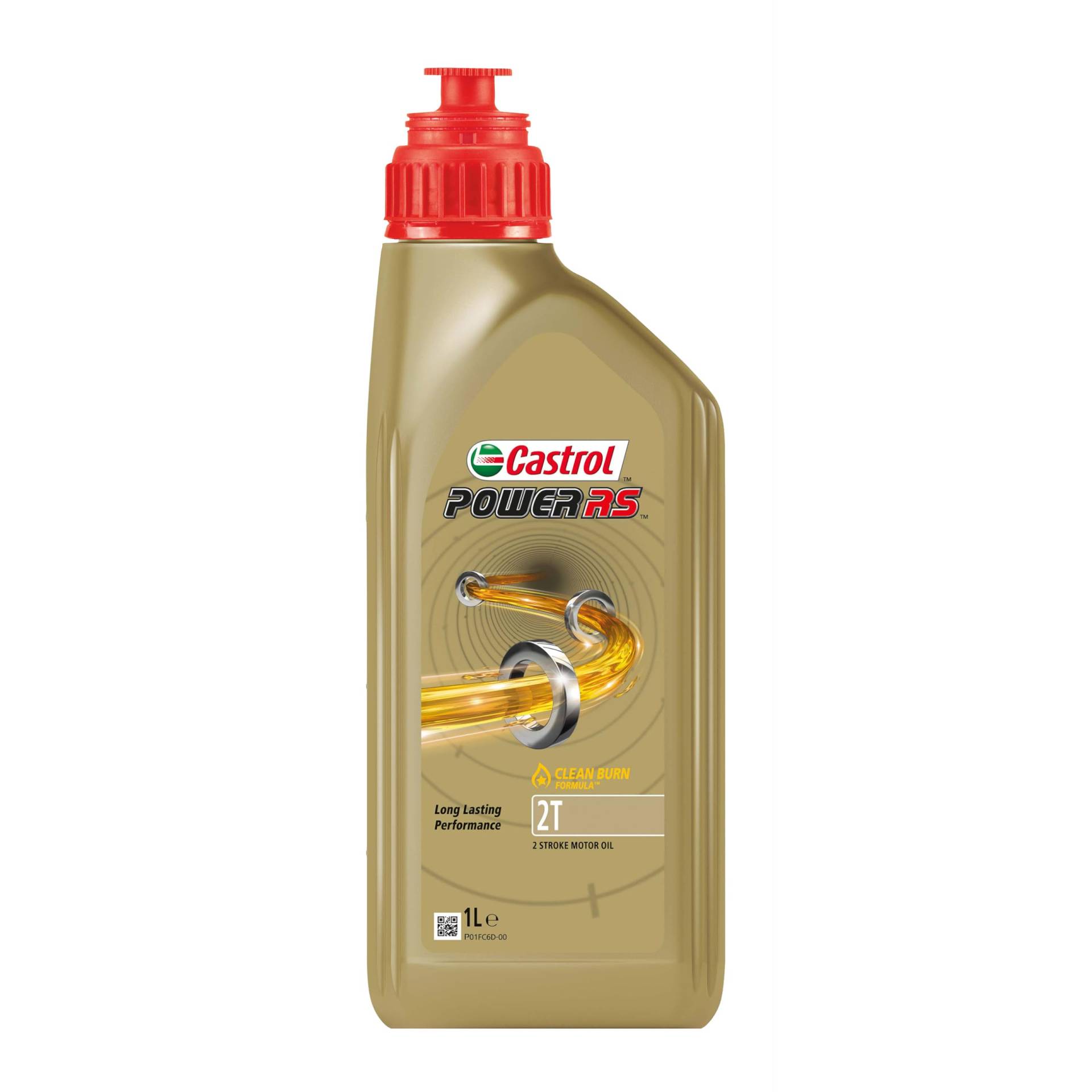 Castrol Motoröl Power RS 2T (2-Takt) 1-Liter, Gold von Castrol