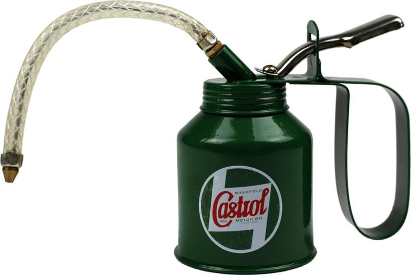 Castrol Ölpumpendose im klassischen Vintage-Stil, 500 ml von Castrol