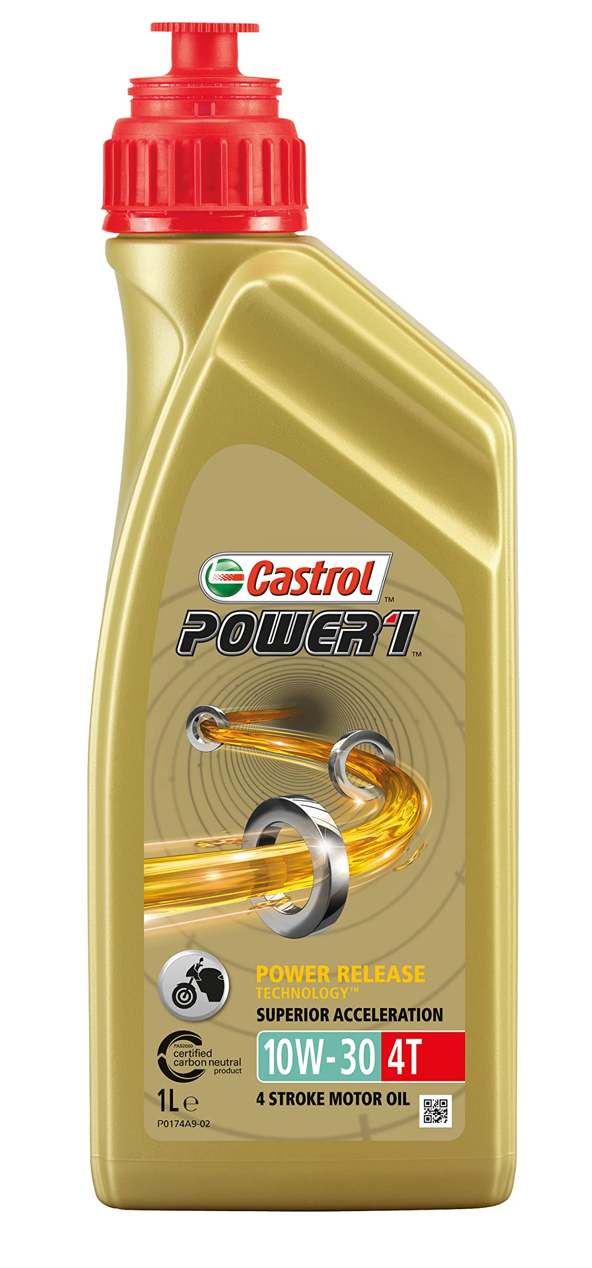 Castrol POWER 1 4T 10W-30 Four Stroke Motorcycle Engine Oil 1L von Castrol