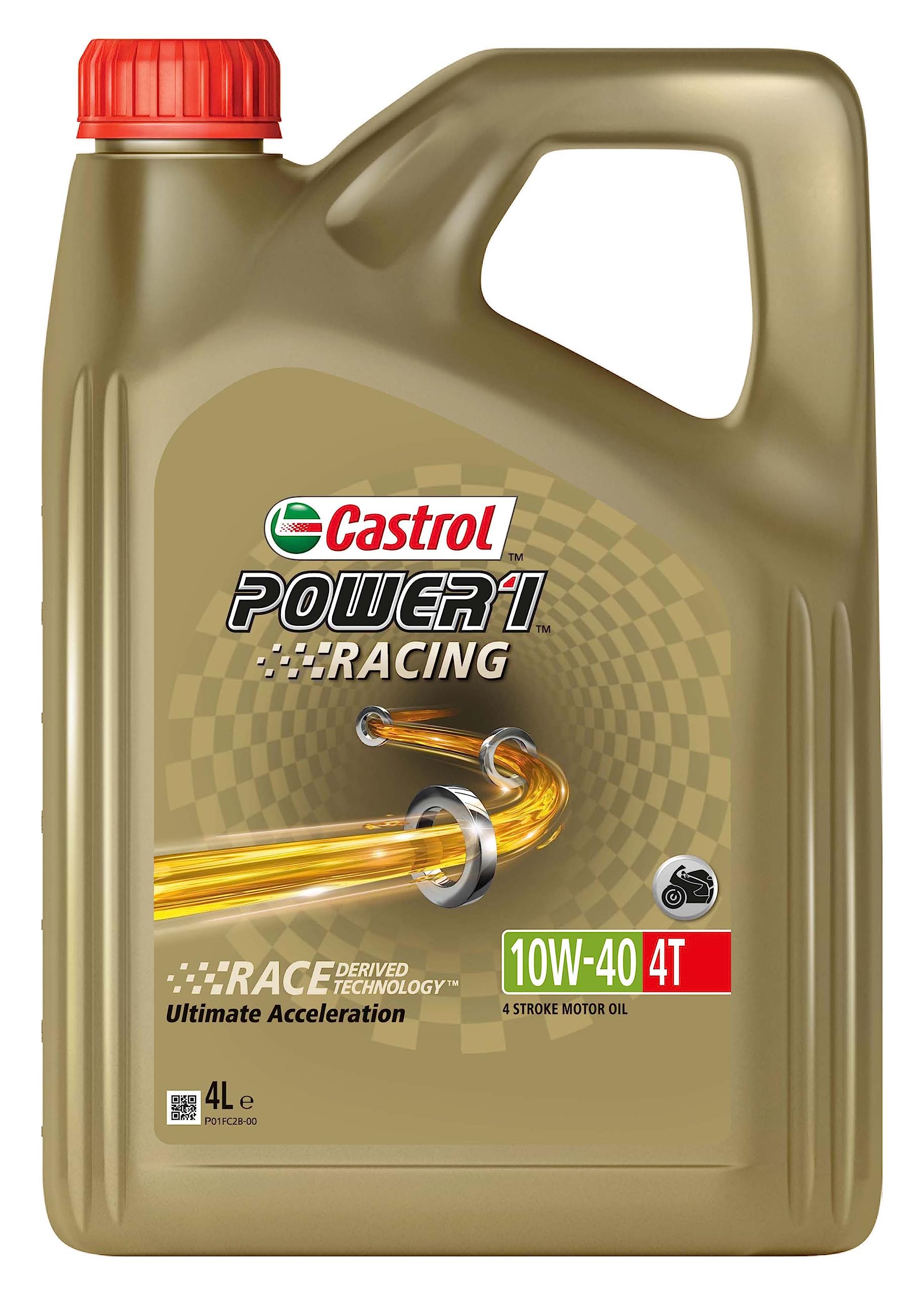 Castrol POWER1 RACING 4T 10W-40 4-Takt Motoröl, 4L von Castrol