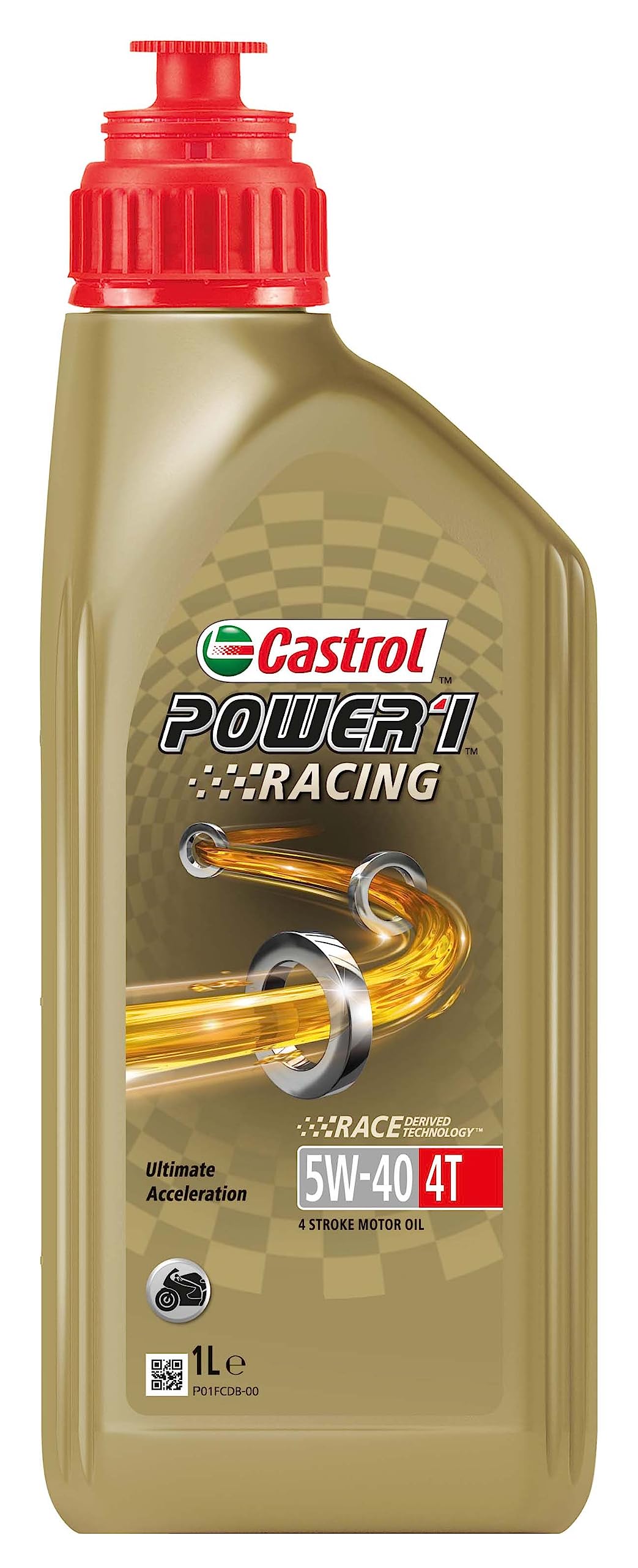 Castrol POWER1 RACING 4T 5W-40 4-Takt Motoröl, 1L von Castrol