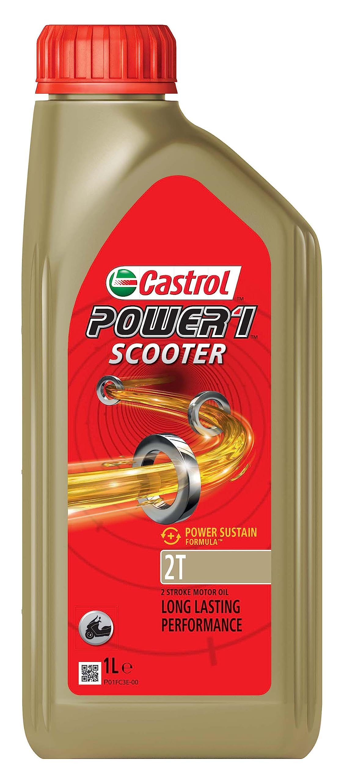 Castrol POWER1 SCOOTER 2T 2-Takt Motoröl, 1L von Castrol