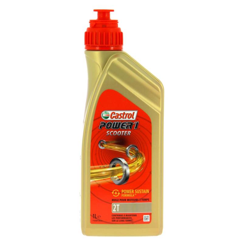 Castrol Power 1 Scooter Motoröl 2T 1L von Castrol