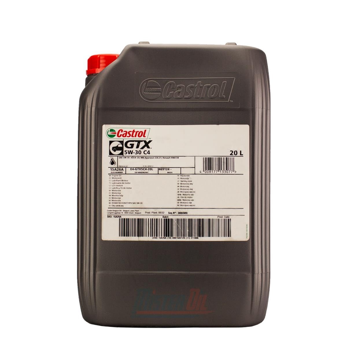 GTX 5W-30 C4 20L 20 Liter von Castrol