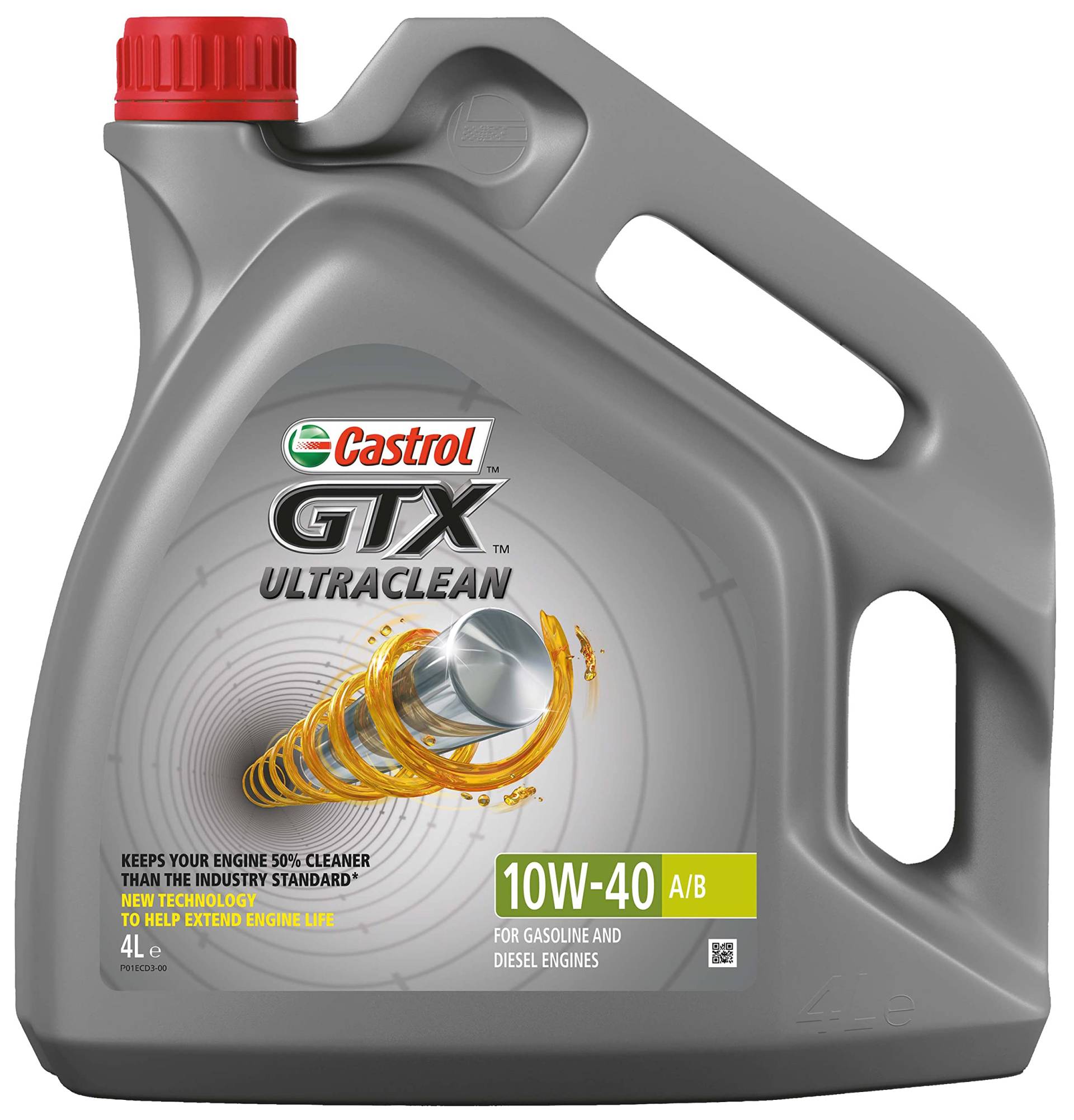 Castrol GTX Ultraclean 10W-40 A/B, 4 Liter von Castrol