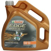 Motoröl CASTROL Edge 5W50 Supercar 4L von Castrol