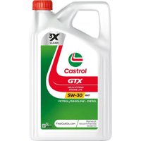 Motoröl CASTROL GTX 5W30 RN17 5L von Castrol