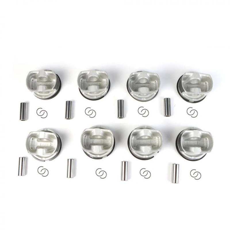 Kompatibel mit 550i 650i X5 E 60 E 61 E 63 E 65 Ersatzteilen 8 Kolben und Ringe Standard 21 mm Set 4,8 l N62B48 Motor von CbErFVK