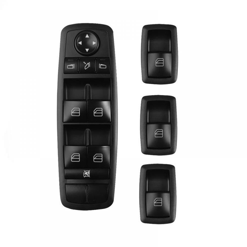 Kompatibel mit A2518300290 2518200510 Power Window Switch Taste Ersatz GL ML W164 GL320 GL350 GL450(A set) von CbErFVK