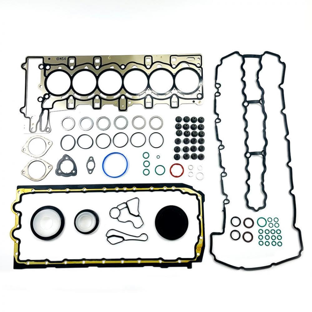 Kompatibel mit N 54 B 30 E 88 E 82 E9 0 E 91 E92 E93 E60 E61 Zylinderkopfdichtungssatz Autoteil 11127572758 Motordichtungs-Reparatursatz von CbErFVK