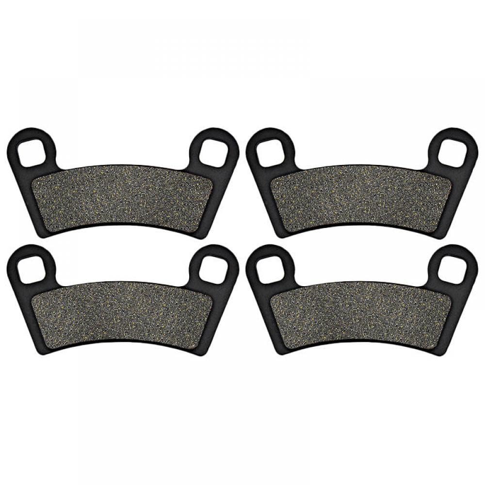 Kompatibel mit RZR570 RZR 570 EPS 2012–2019 RZR800 RZR 800 Razor RZR-S EPS EFI 2008–2014 Bremsbeläge vorne und hinten(2 pairs Front) von CbErFVK