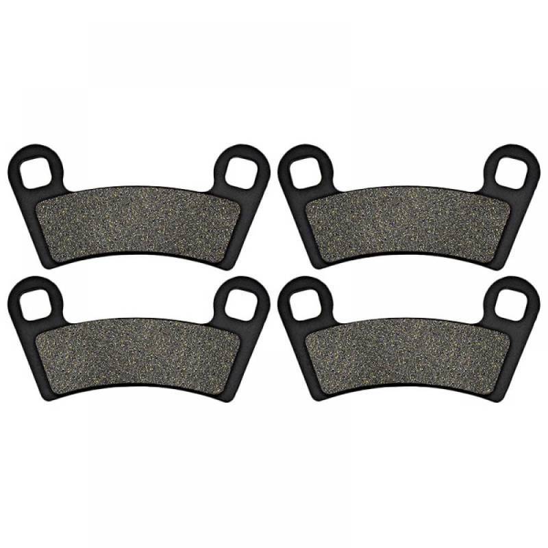 Kompatibel mit RZR570 RZR 570 EPS 2012–2019 RZR800 RZR 800 Razor RZR-S EPS EFI 2008–2014 Bremsbeläge vorne und hinten(2 pairs Front) von CbErFVK