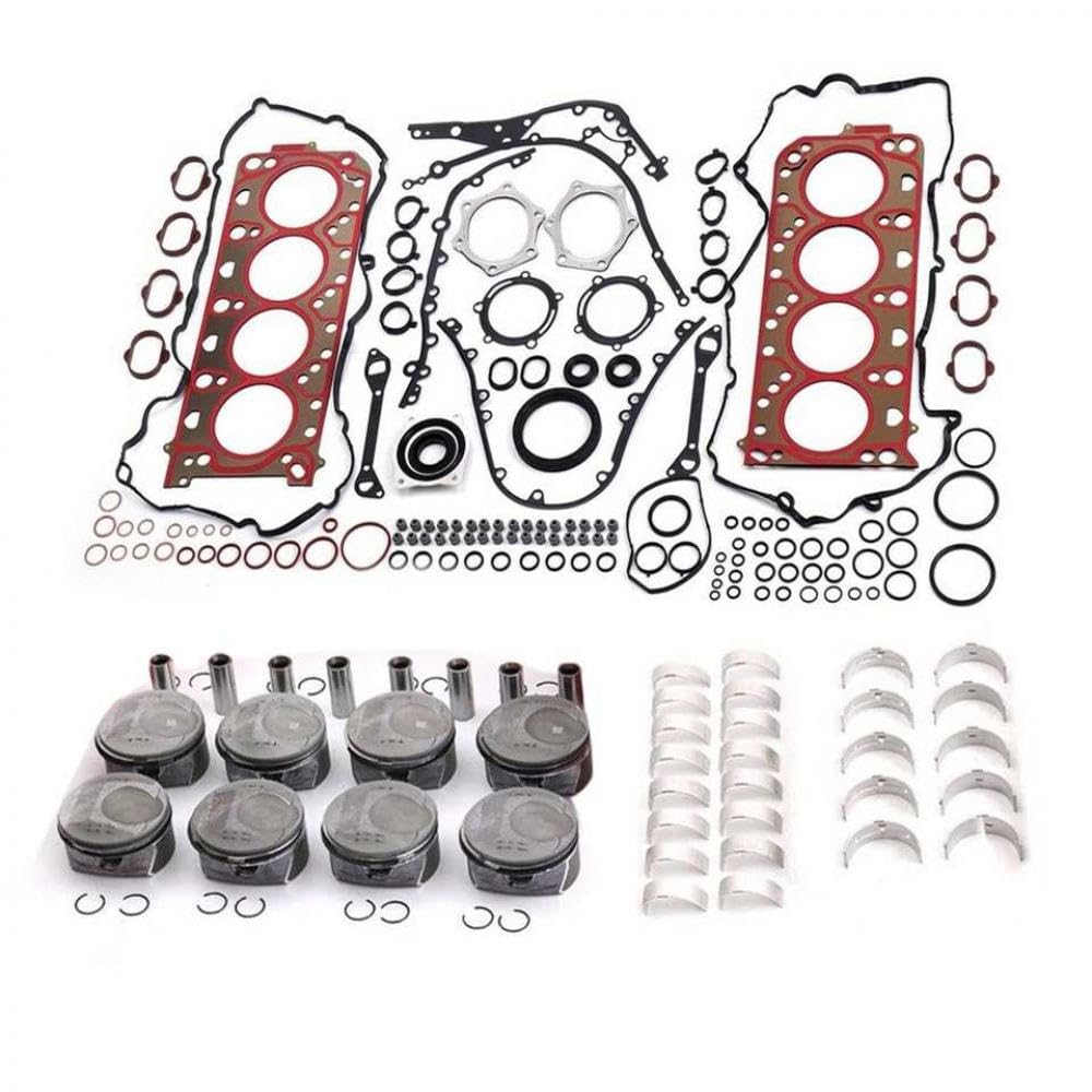 Kompatibel mit S GTS 9PA 92A S 4S GTS 970 4,8L V8-Motor-Umbausatz mit Kolben und Dichtungen von CbErFVK