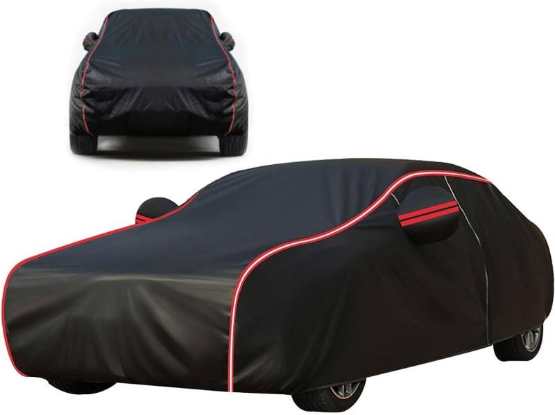 Autoabdeckung Outdoor Hagelschutz, Für Mini Cooper/Cooper S, Breathable Large Cover Auto Abdeckplane Wasserdicht Sonnenschutz Vollständige Allwetter wasserdichte Autoschutzabdeckung Staubdichte -AUT von CcacHe