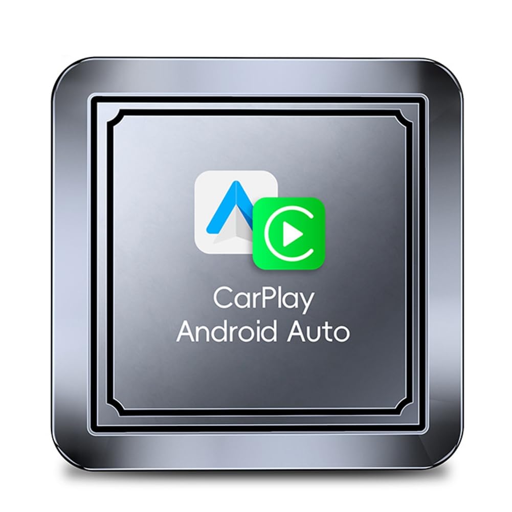 Celabie 2-In-1-Wireless-Carplay-Android-Adapter Wireless-Adapter Autoadapter Wandelt Kabelgebundenes Android Auto Nahtlos in Wireless Um von Celabie