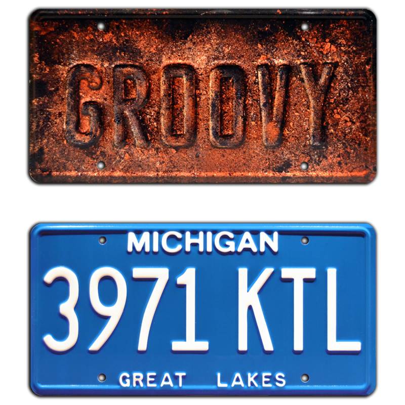 Ash vs Evil Dead | Ash Williams | Metal Stamped License Plates von Celebrity Machines