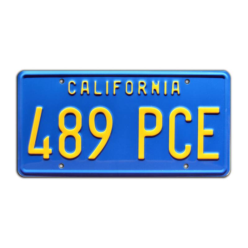 Transformers | 489 PCE | Metal Stamped License Plate von Celebrity Machines