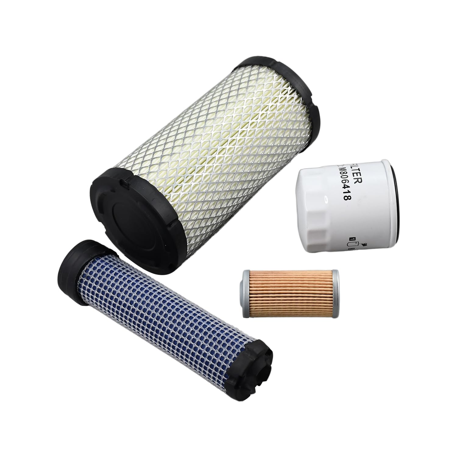 Celliparts LG243 Home Maintenance Filter Kit Compatible with John Deere Lawn Tractors X495 X595 X595SE Compatible with Gator UTV 2030 Pro 6X4 HPX 4X2 HPX Compatible with Yanmar Engine 3TNE74C von Celliparts