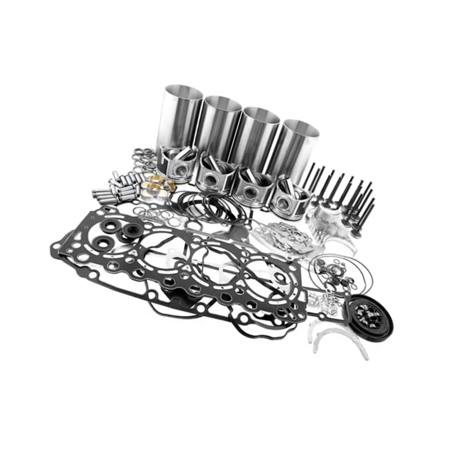 Celliparts Rebuild Kit Überholung Kompatibel mit Isuzu Motor 4LE2 Kompatibel mit Case IH Baggern CX75 CX80 Kompatibel mit Denyo Generator DCA25 DCA-10SS von Celliparts