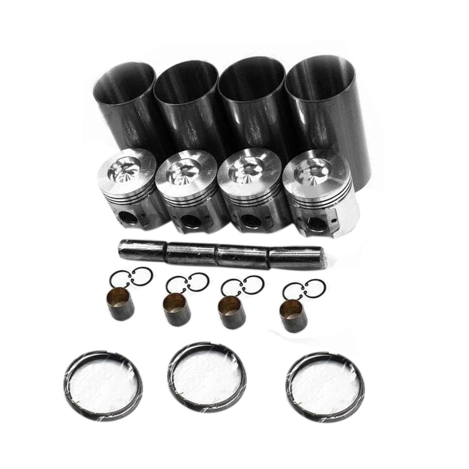 Celliparts Überholung Rebuild Kit Kompatibel mit Isuzu Motor 4FE1 Kompatibel mit TCM Gabelstaplern Kompatibel mit Iseki Traktoren TA290 TA320 TL2900 von Celliparts