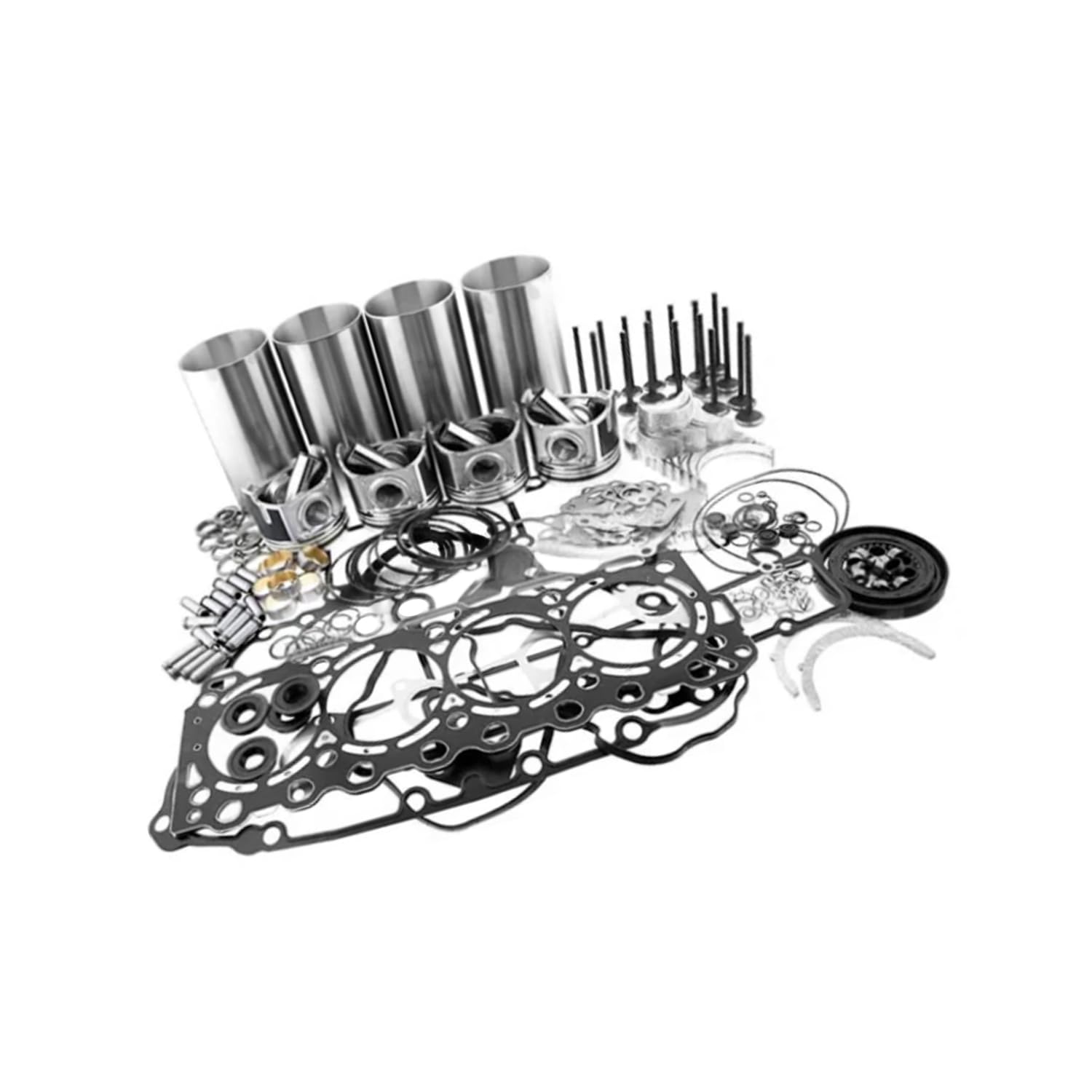 Celliparts Überholung Rebuild Kit Kompatibel mit Isuzu Motor 4LE2 Kompatibel mit Case IH Baggern CX75 CX80 Kompatibel mit Denyo Generator DCA25 DCA-10SS von Celliparts