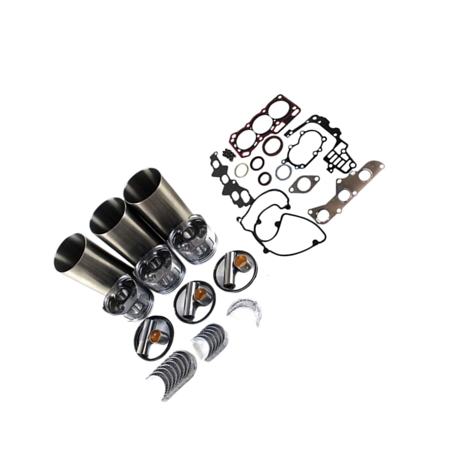 Celliparts Überholung Rebuild Kit Kompatibel mit Kubota Traktoren L295DT L295F L305 L305DT Motoren D1301 D1301DA D1301-A D1301-DI von Celliparts