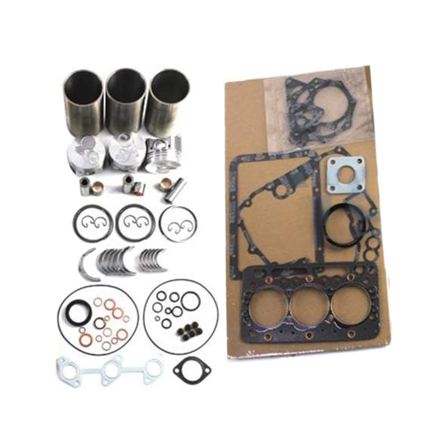 Celliparts Überholung Rebuild Kit Kompatibel mit Sumitomo Baggern SH30 35J Kompatibel mit Isuzu Motoren 3LD1 35NX von Celliparts