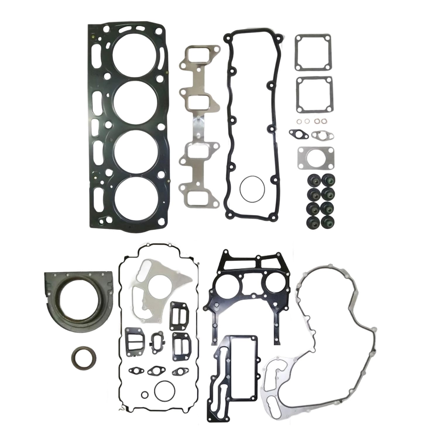 Celliparts Überholungsdichtungssatz 3681E051 kompatibel mit Caterpillar Motor C4.2 Bagger E215d 319DL 319DLN 319D 315DL 318DL 314DCR 314DLCR 311DLRR 312D 312DL 313D von Celliparts