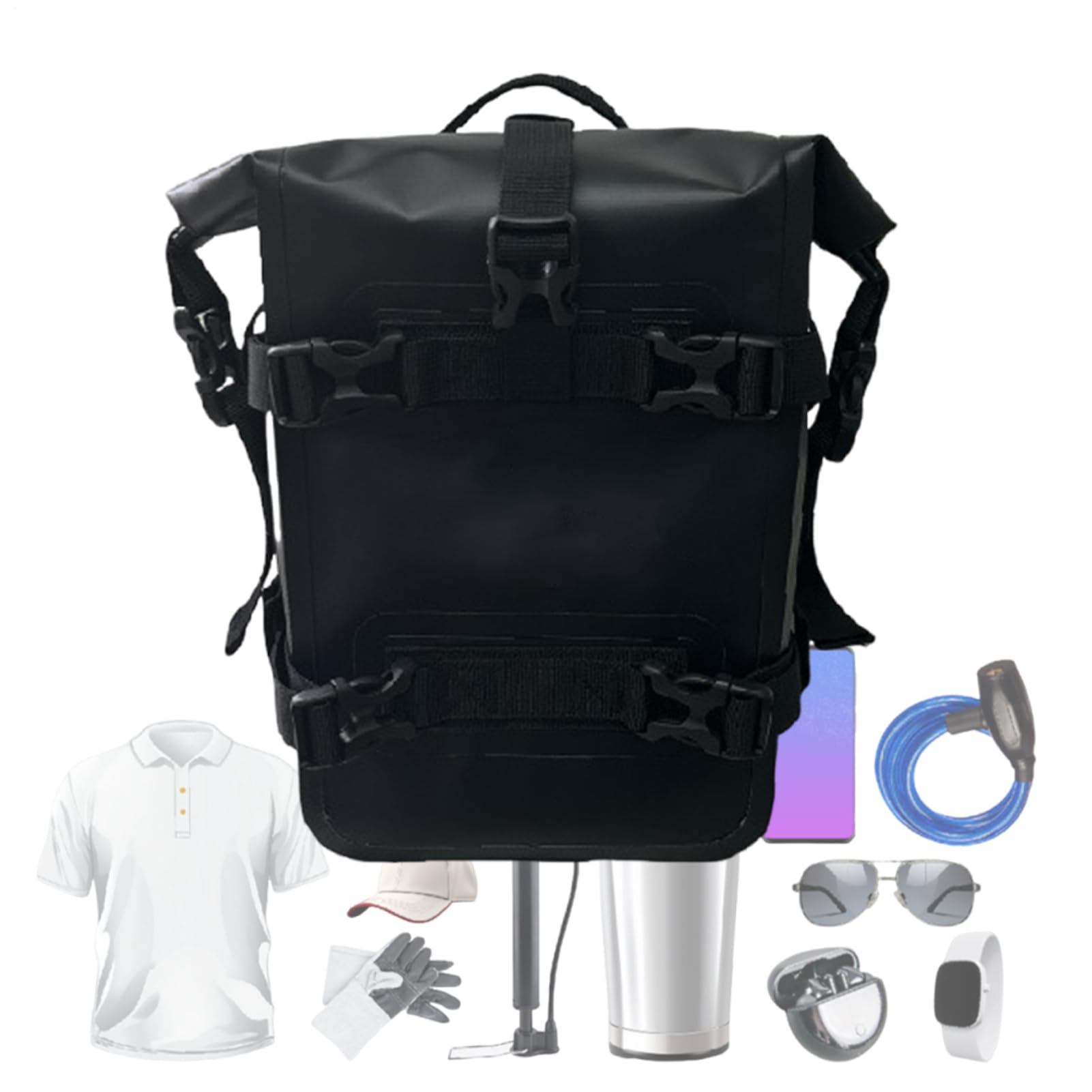 Celuicion Fahrrad Gepäckträger Tasche - wasserdichte Fahrrad Transporttasche,Kratzfeste Multifunktionale Fahrradträgertasche Mit Großvolumen Für Lange Touren Und Alltagsnutzung Celuicion Fahrrad Gepäckträger Tasche - wasserdichte Fahrrad Transporttasche,Kratzfeste Multifunktionale Fahrradträgertasche Mit Großvolumen Für Lange Touren Und Alltagsnutzung von Celuicion