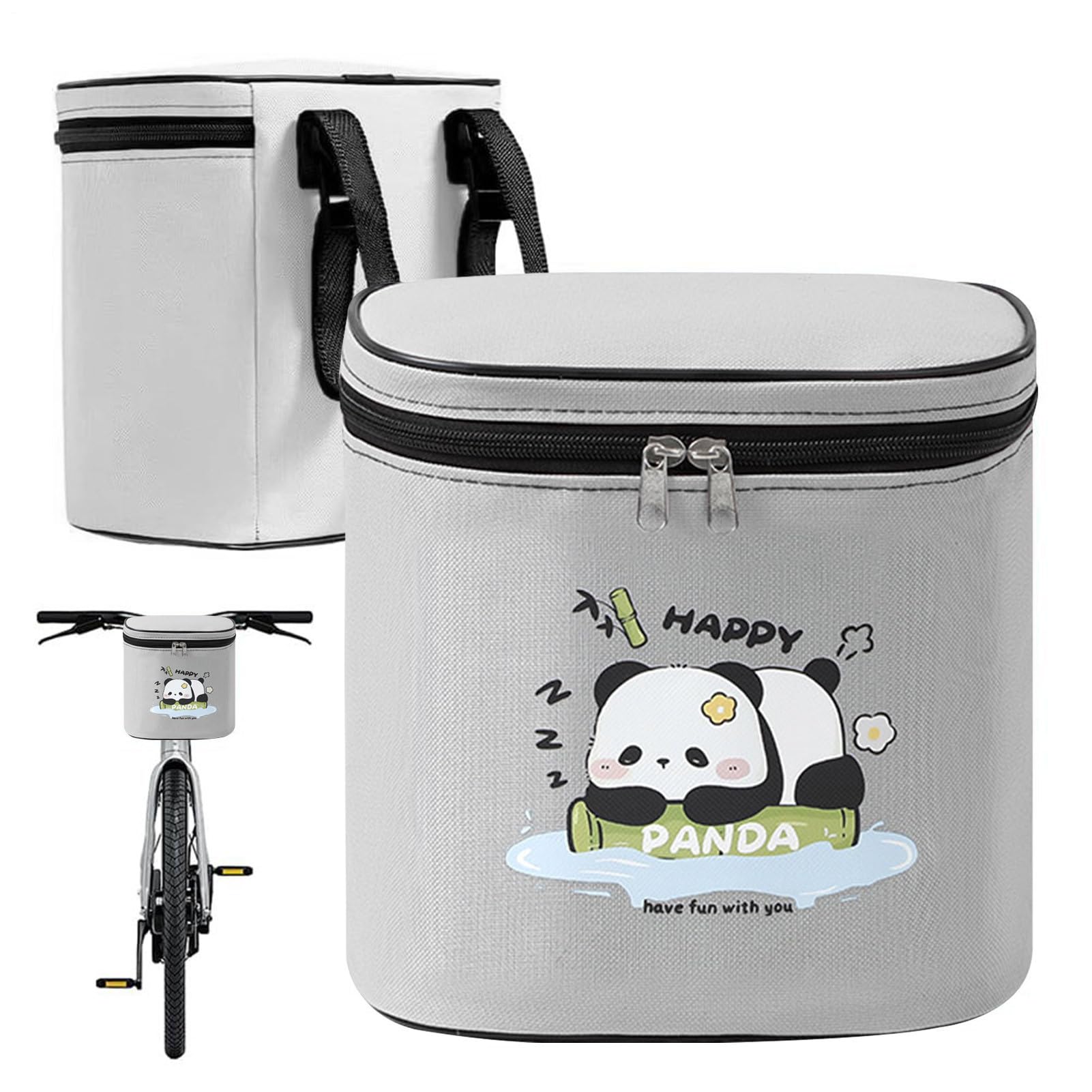 Celuicion Kinder Fahrrad Lenkertasche,Fahrradlenker Vordertasche - Schnellspanner Multifunktionstasche Mit Reflektierendem Fach Für Kinderroller & Outdoor-Schulbedarf Celuicion Kinder Fahrrad Lenkertasche,Fahrradlenker Vordertasche - Schnellspanner Multifunktionstasche Mit Reflektierendem Fach Für Kinderroller & Outdoor-Schulbedarf von Celuicion