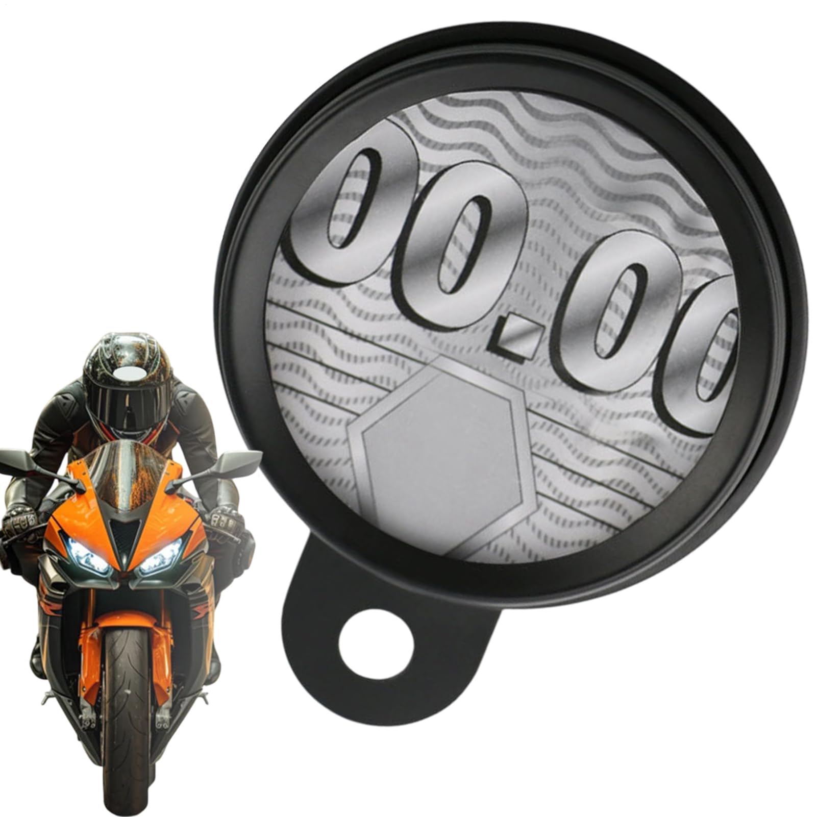 Celuicion Motorrad-Steuermarkenhalter | Halterung Für Fahrradkarten,Mehrfunktions Steuerplakette Rostfrei Für Roller Motorrad Fahrt Bergstraße Celuicion Motorrad-Steuermarkenhalter | Halterung Für Fahrradkarten,Mehrfunktions Steuerplakette Rostfrei Für Roller Motorrad Fahrt Bergstraße von Celuicion