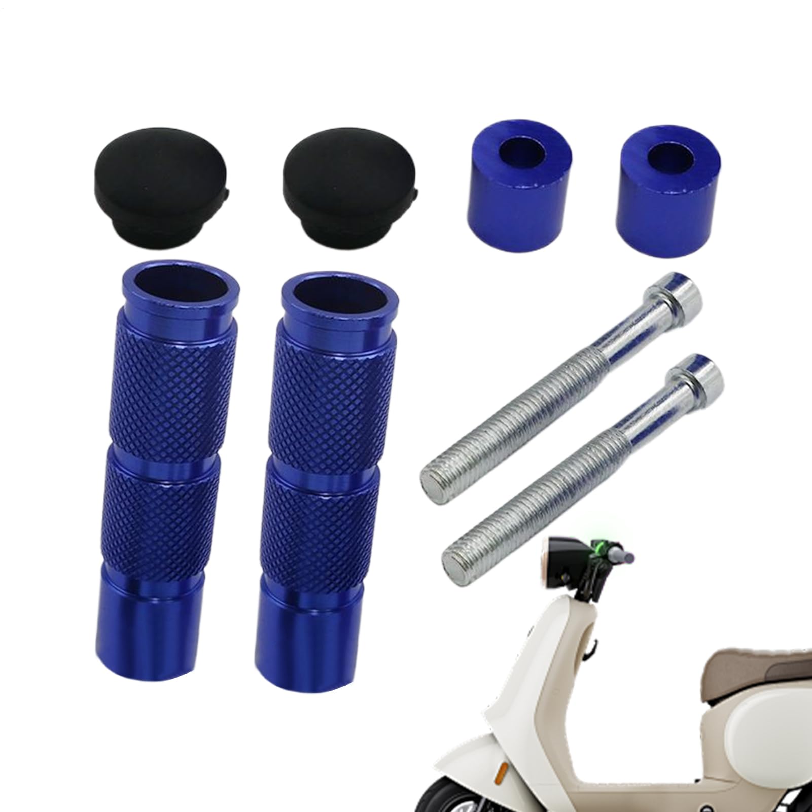 Celuicion Motorradfußstifte, Fußstifte für Motorräder | Scooter -Pegs,Aluminiumlegierung Fußstützenersatz für Mountain Cycling Road Cycling Dirt Scooter Cruiser Teile Celuicion Motorradfußstifte, Fußstifte für Motorräder | Scooter -Pegs,Aluminiumlegierung Fußstützenersatz für Mountain Cycling Road Cycling Dirt Scooter Cruiser Teile von Celuicion