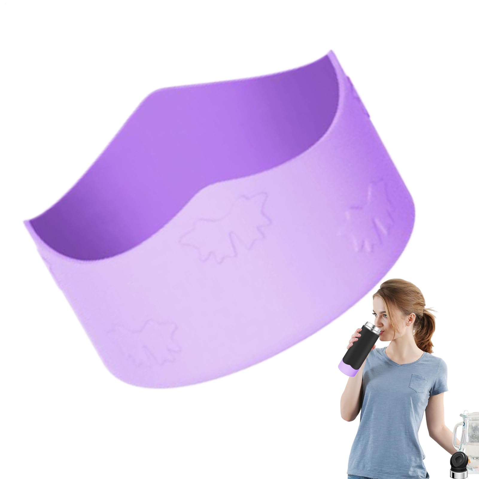 Celuicion Wasserflasche Schuh - Silikon-Bodenhülle Für Trinkflaschen - Angenehme Haptik Flaschenzubehör, Schutzcover Für Damen, Herren, Jugendliche & Sportler Celuicion Wasserflasche Schuh - Silikon-Bodenhülle Für Trinkflaschen - Angenehme Haptik Flaschenzubehör, Schutzcover Für Damen, Herren, Jugendliche & Sportler von Celuicion