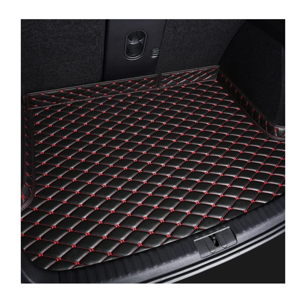 CenMoo Leder Auto Kofferraummatten Kofferraumwanne Kompatibel mit für Audi S5(4door) 2017-2023 Kofferraum Schutzmatte Cargo Teppich,A von CenMoo