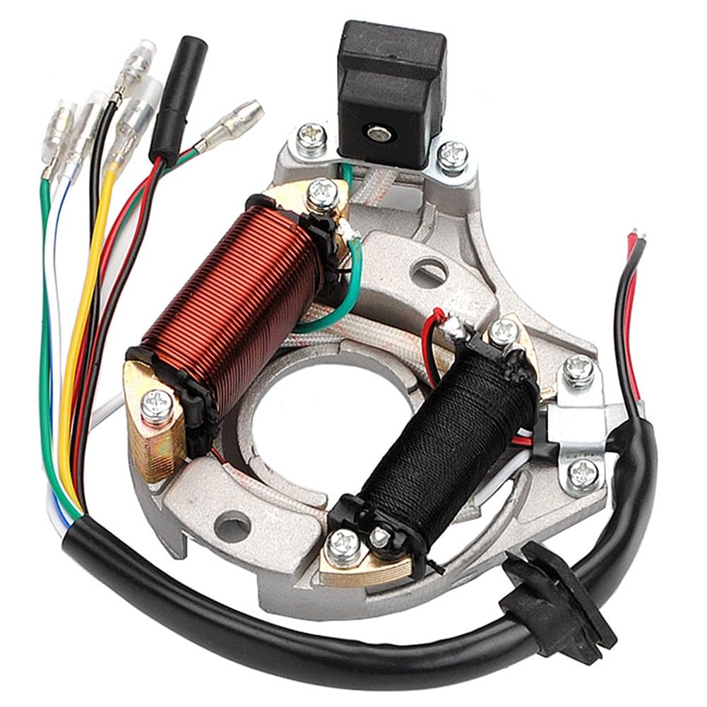 AC-Stator, 2-Spulen-Zündmagnetplatte für 50 Cc, 70 Cc, 90 Cc, 110 Cc, 125 Cc, Sunl ATV, Vierrad-CDI von Cenei