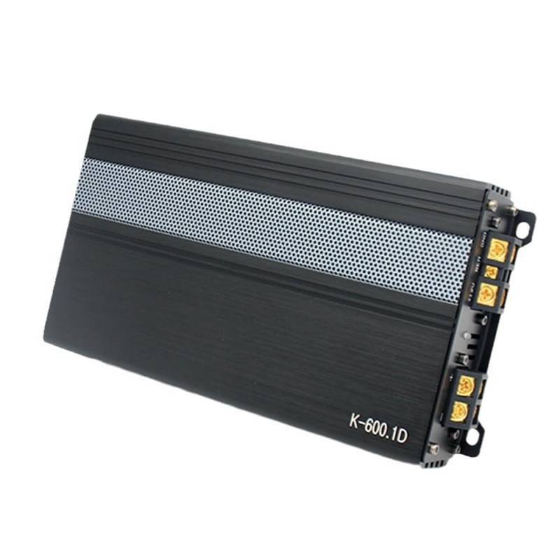 Cenei Einkanaliger Verstärker, D, Digitaler Autoverstärker, 600 W, Hochleistungs-Autoverstärker, Auto-Audio-Modifikation K-600.1D von Cenei