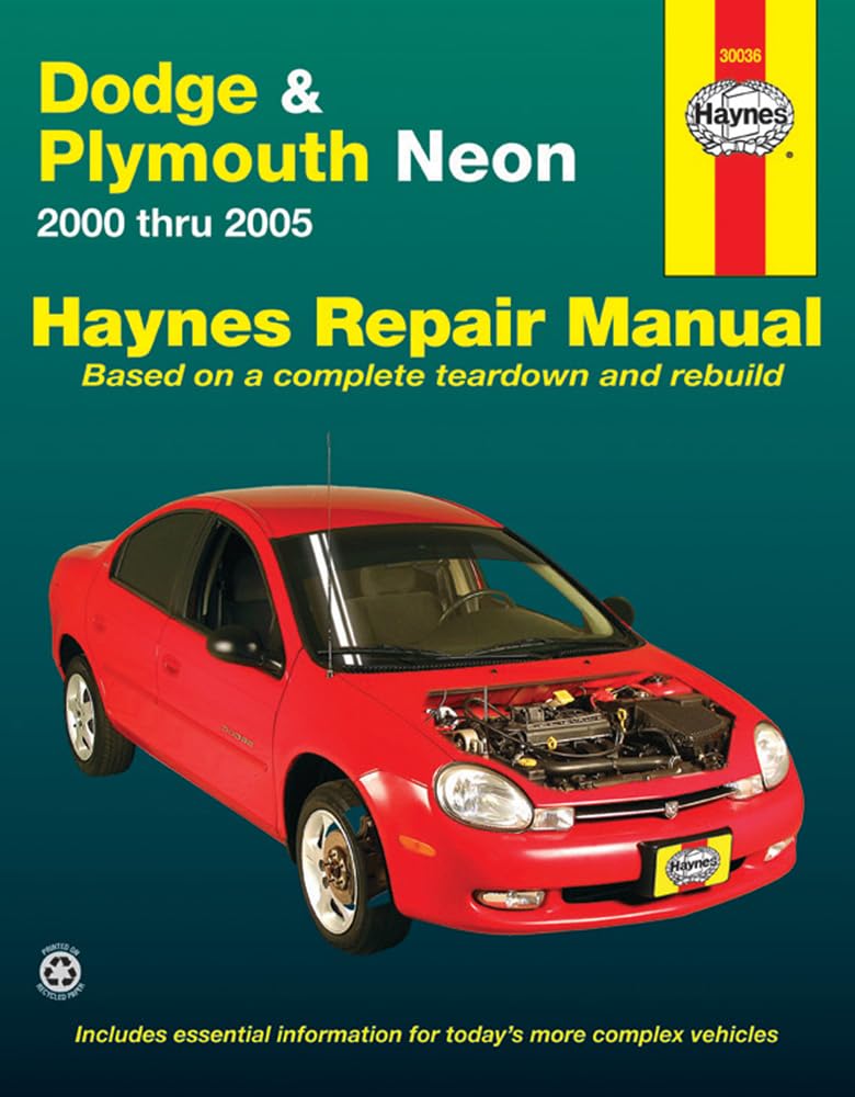 Dodge & Plymouth Neon 2000 thru 2005 (Haynes Manuals) von Cengage Learning