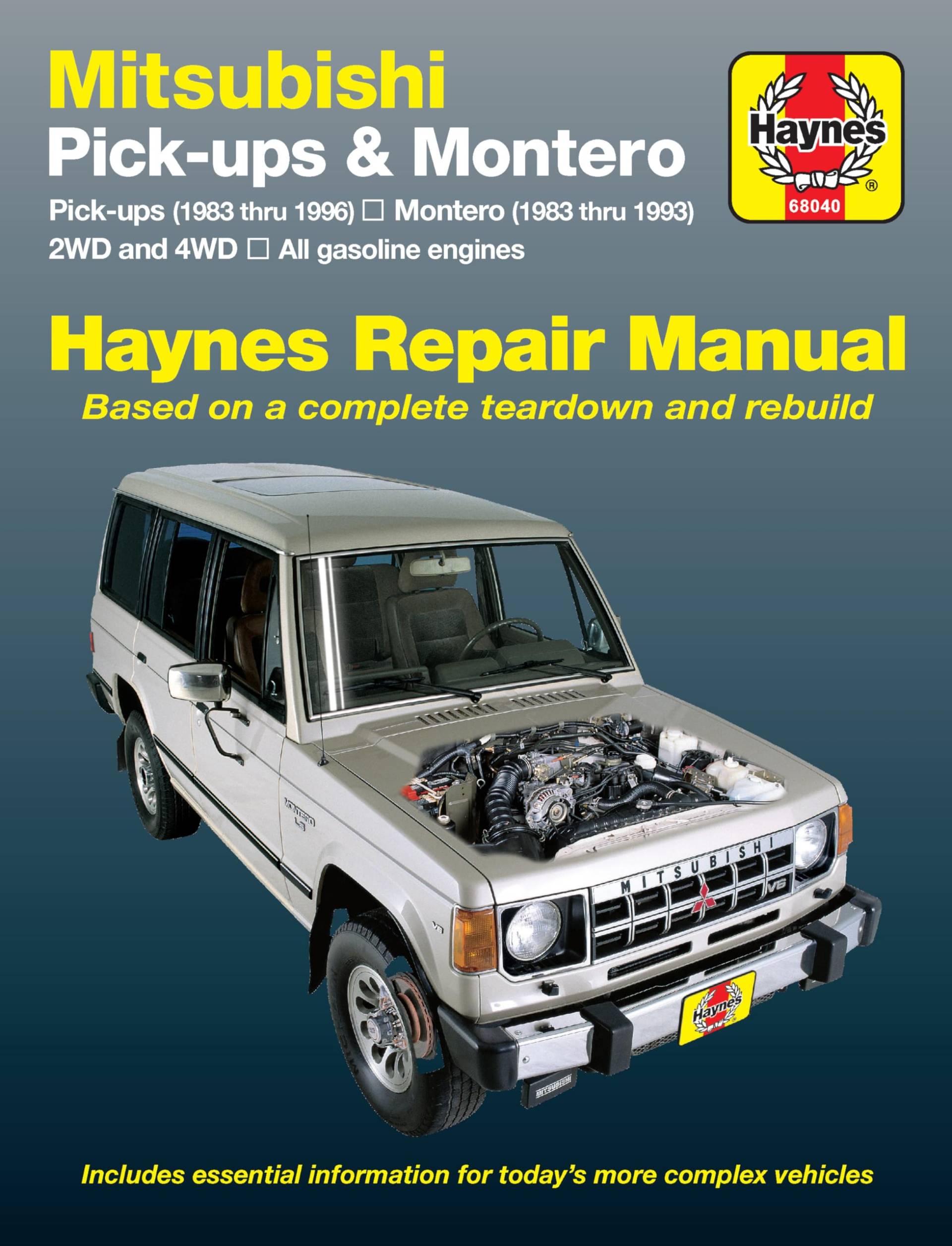 Mitsubishi Pickups and Montero, 1983-1996 (Haynes Manuals) von Cengage Learning